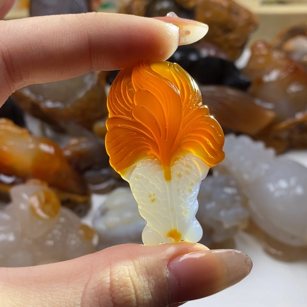 玛瑙/玉髓未镶嵌颈饰