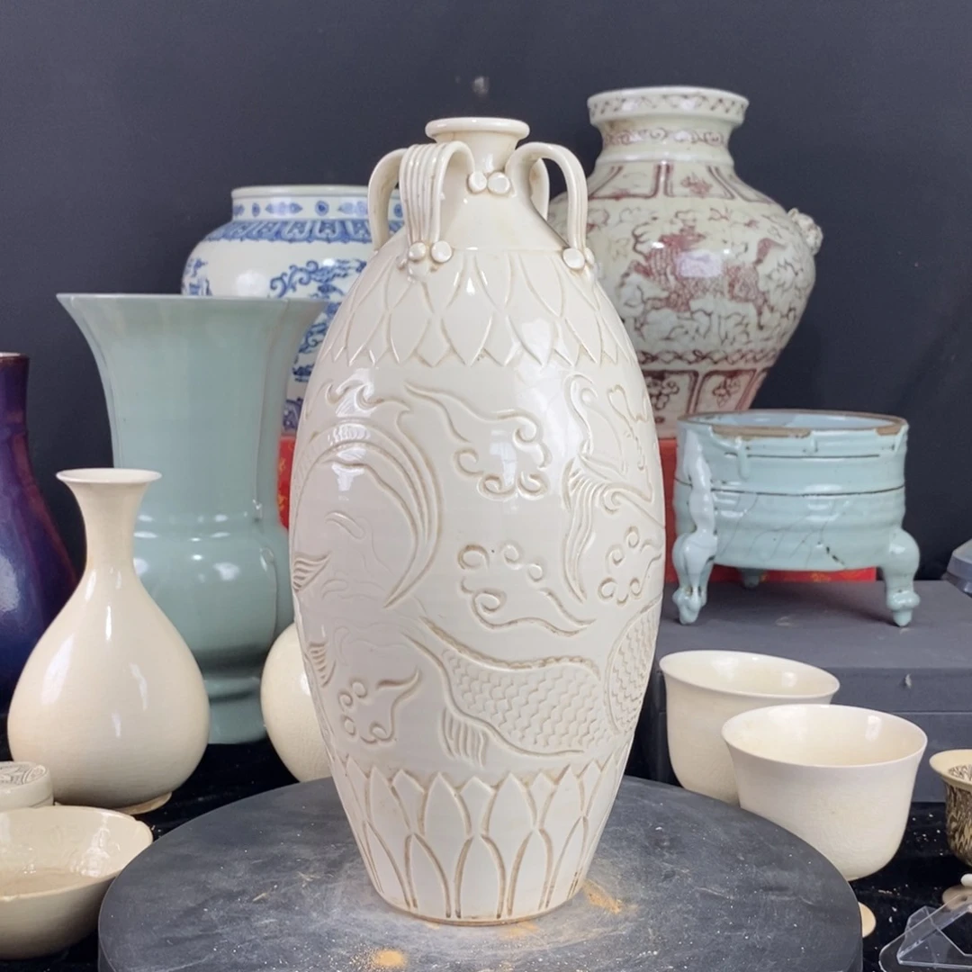 摆件定窑瓷器瓷器