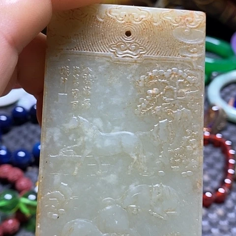 瓷片瓷器紫砂壶摆件