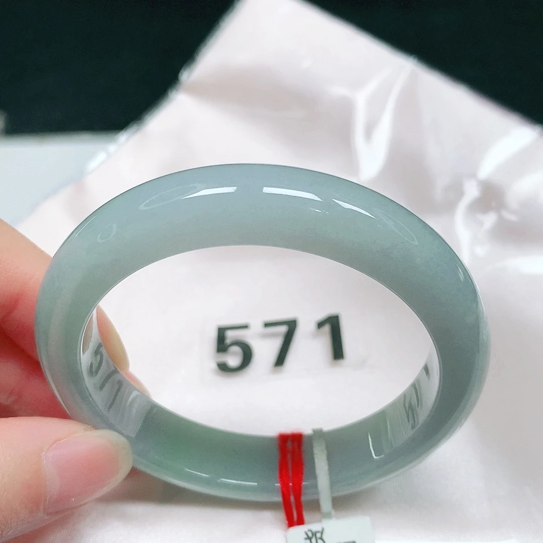 翡翠未镶嵌手镯58