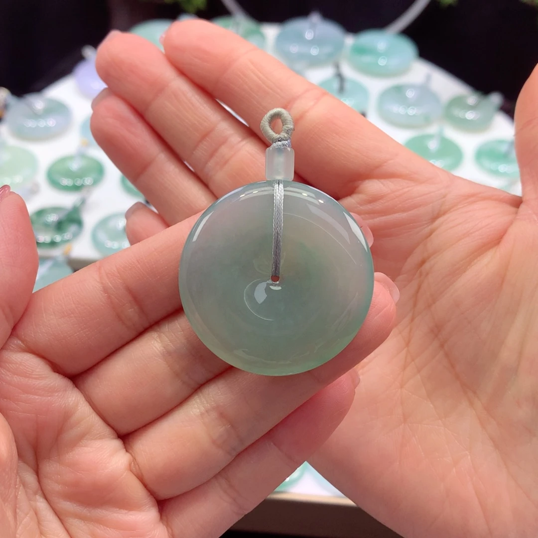 颈饰未镶嵌翡翠36尺寸36.3*5.8