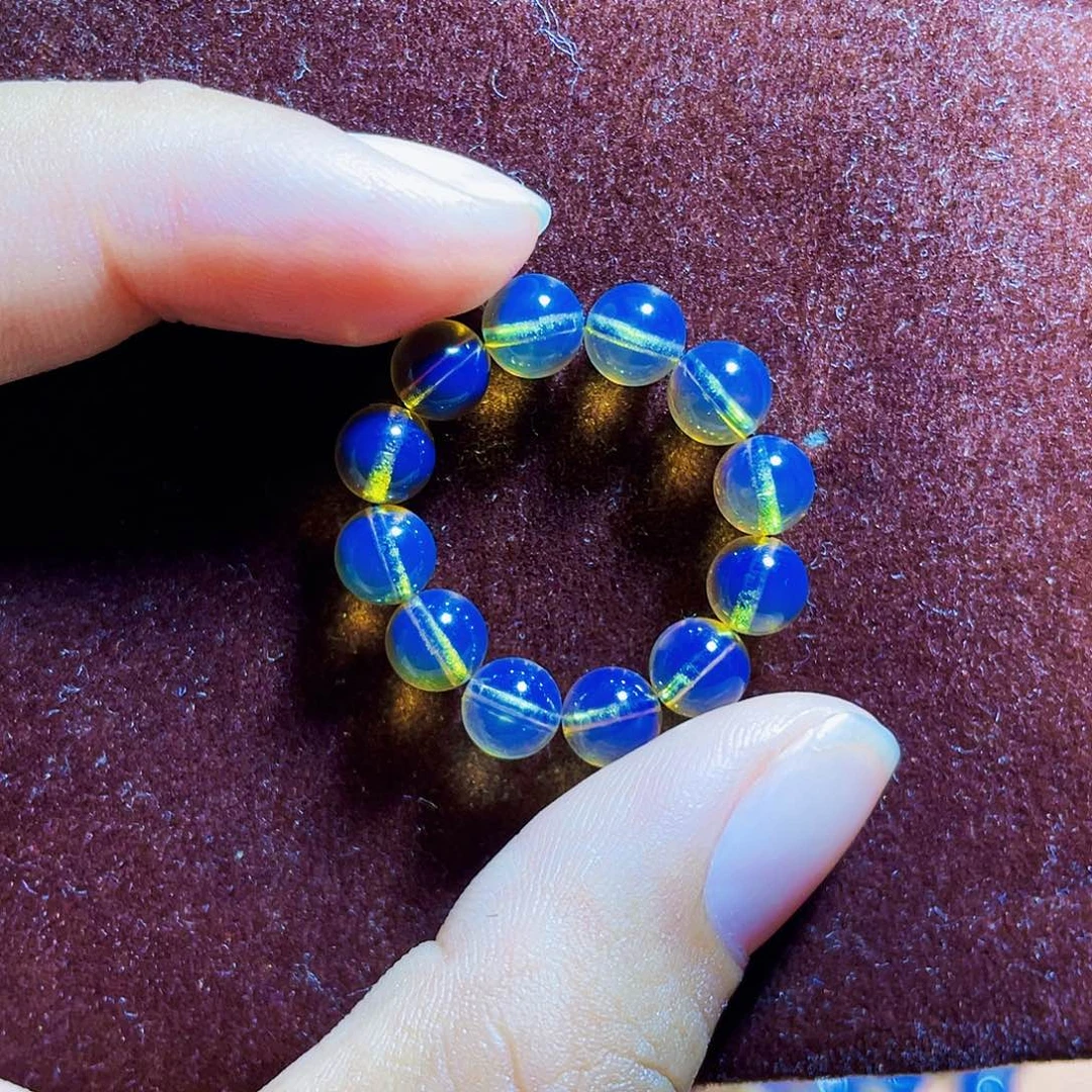 未镶嵌蓝珀裸石指环