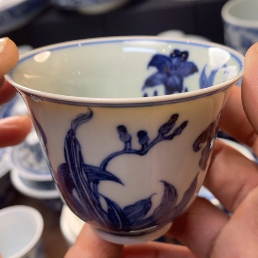 【闪购商品】景德镇青花主人杯