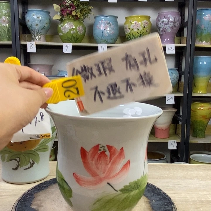 景德镇高温陶瓷花盆