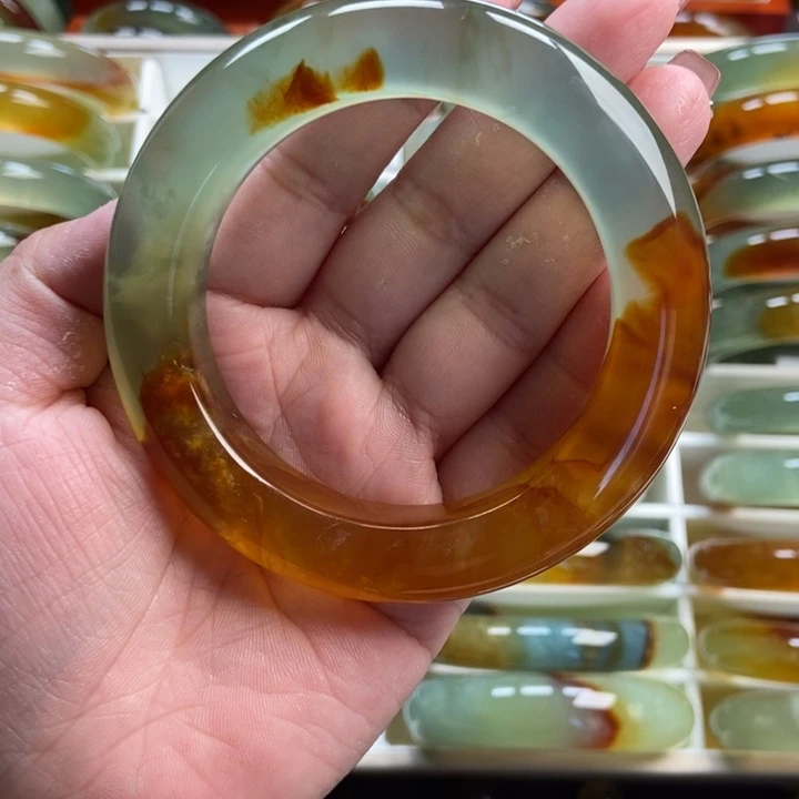 F***d未镶嵌蛇纹石玉手镯手串戒指吊坠