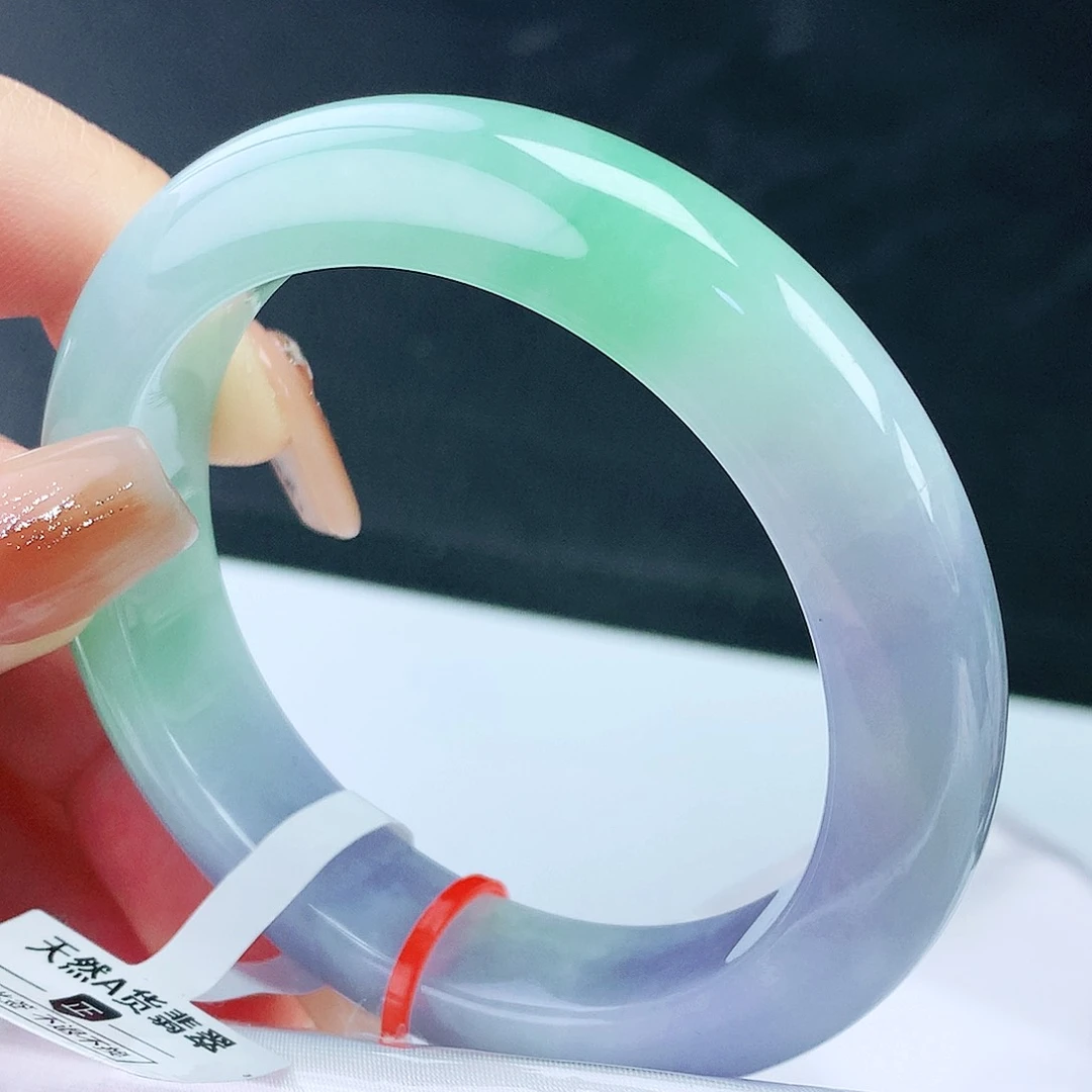 未镶嵌手镯翡翠54圈