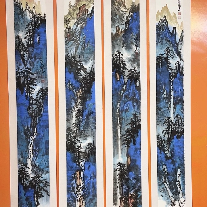 国画张圣敏先生纯手绘作品