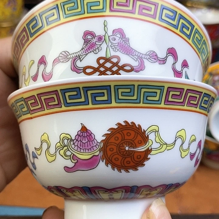 景德镇陶瓷藏式茶碗