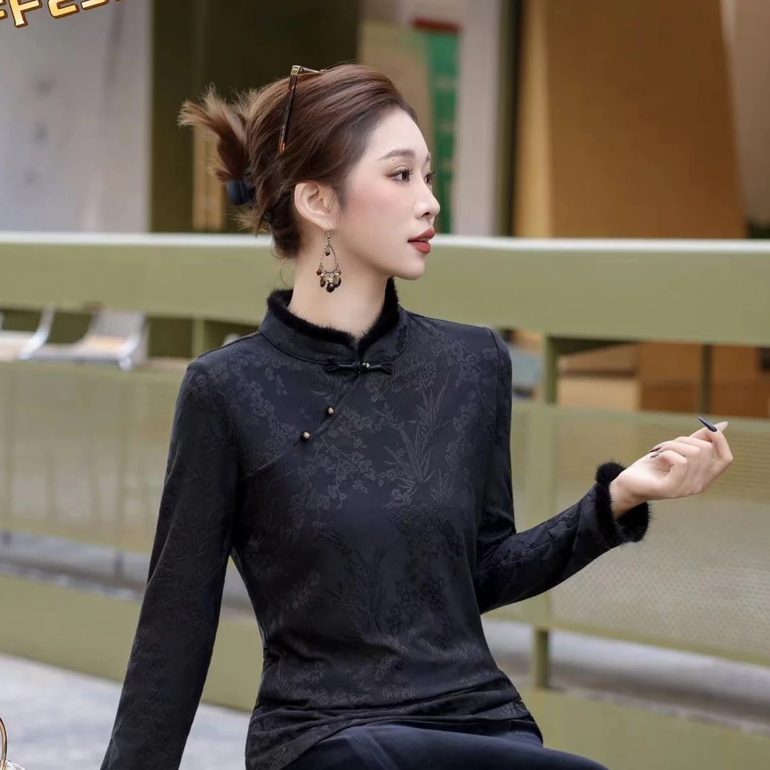 美时美客时尚网红百搭长袖