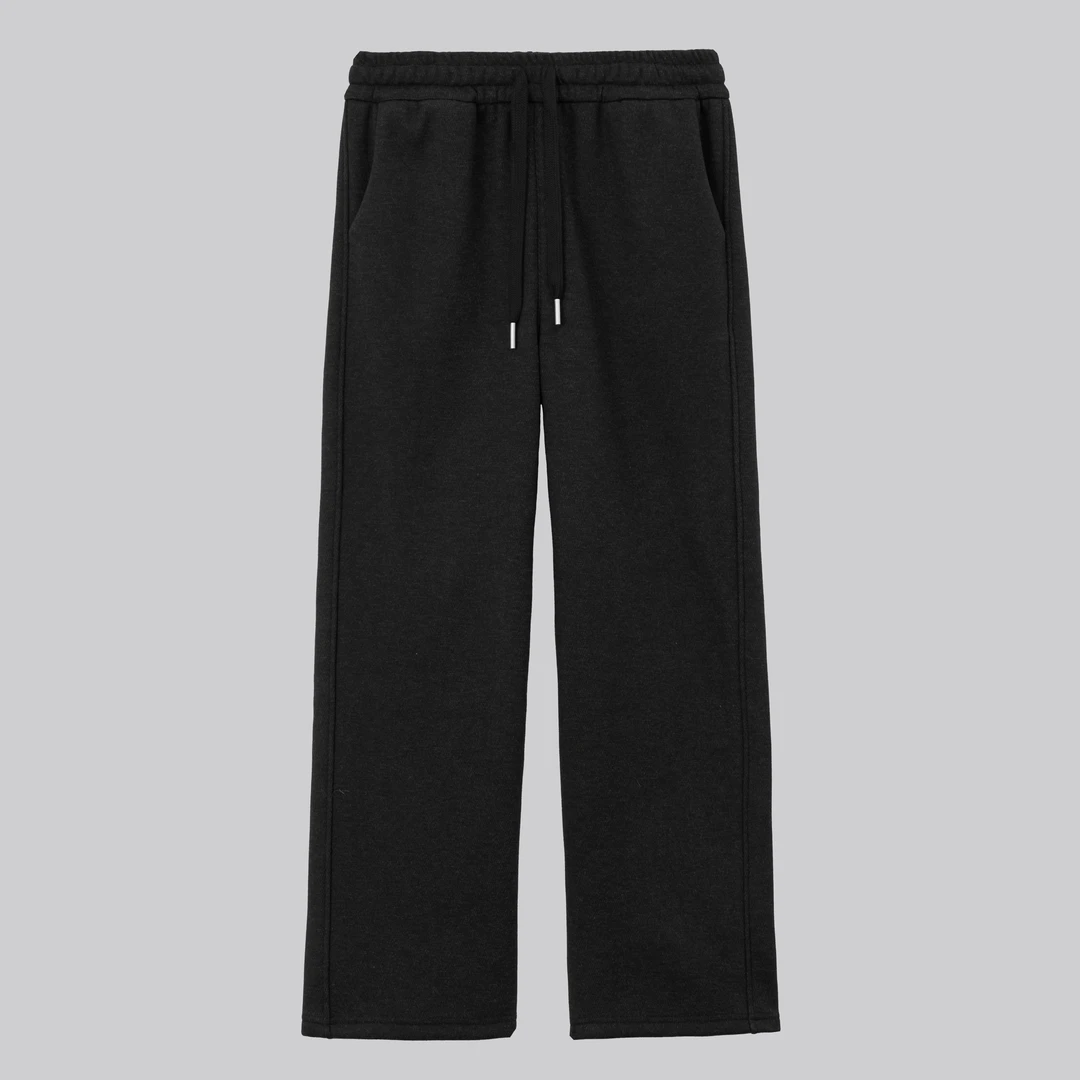 人字纹毛呢裤600克【冬款特厚加北极绒】窄版直筒裤7030T