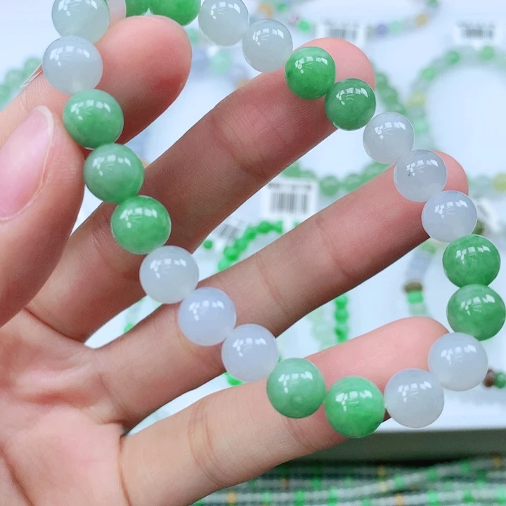 未镶嵌手链翡翠翡翠