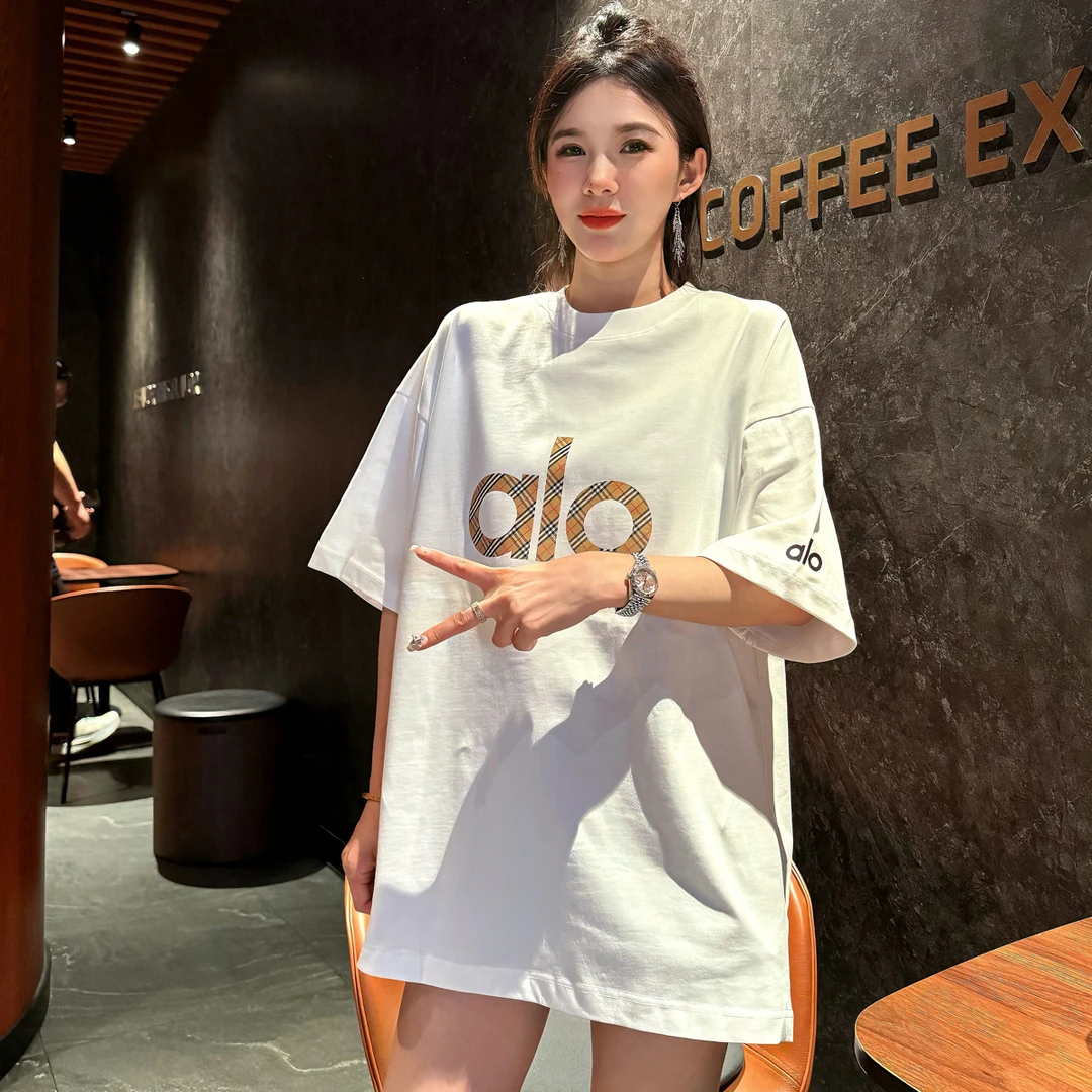 6539alo25ss新款280克短袖T恤时尚百搭1