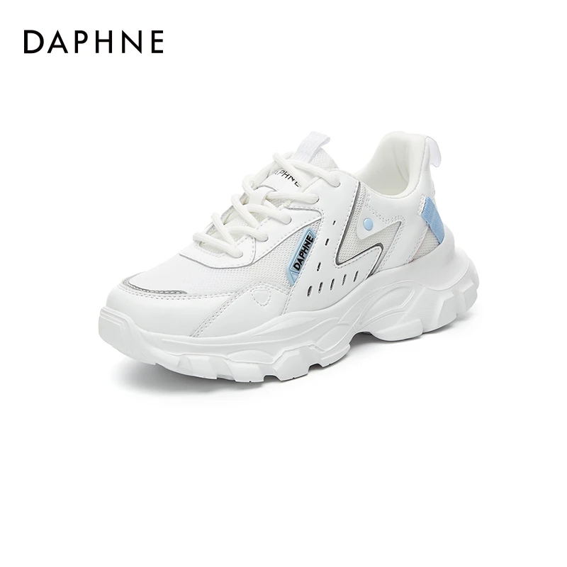 新款百搭厚底增高女款休闲风鞋老爹鞋韩版时尚运动鞋Q