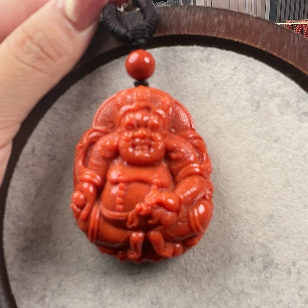 南红玛瑙吊坠未镶嵌
