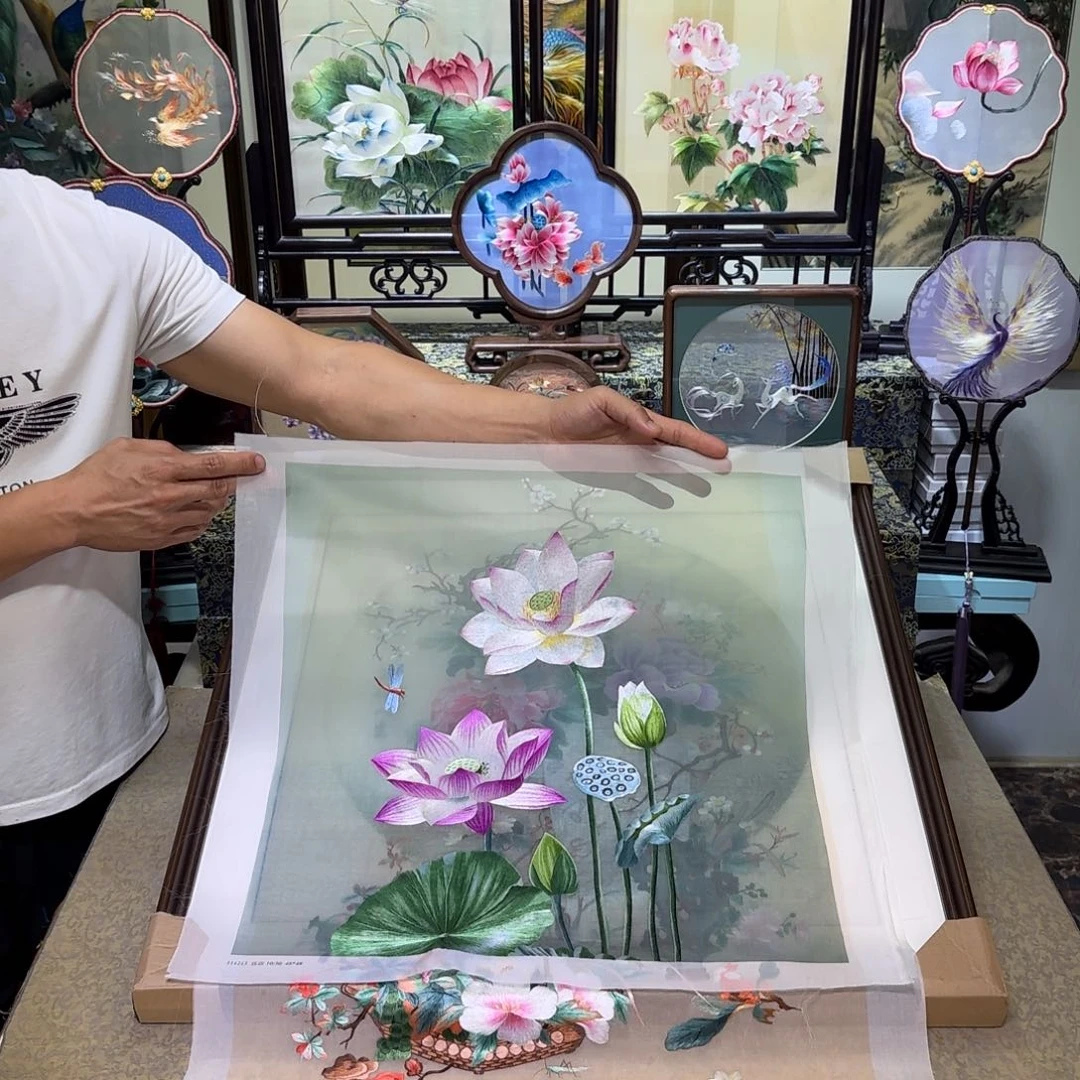 刺绣刺绣工艺精湛独特