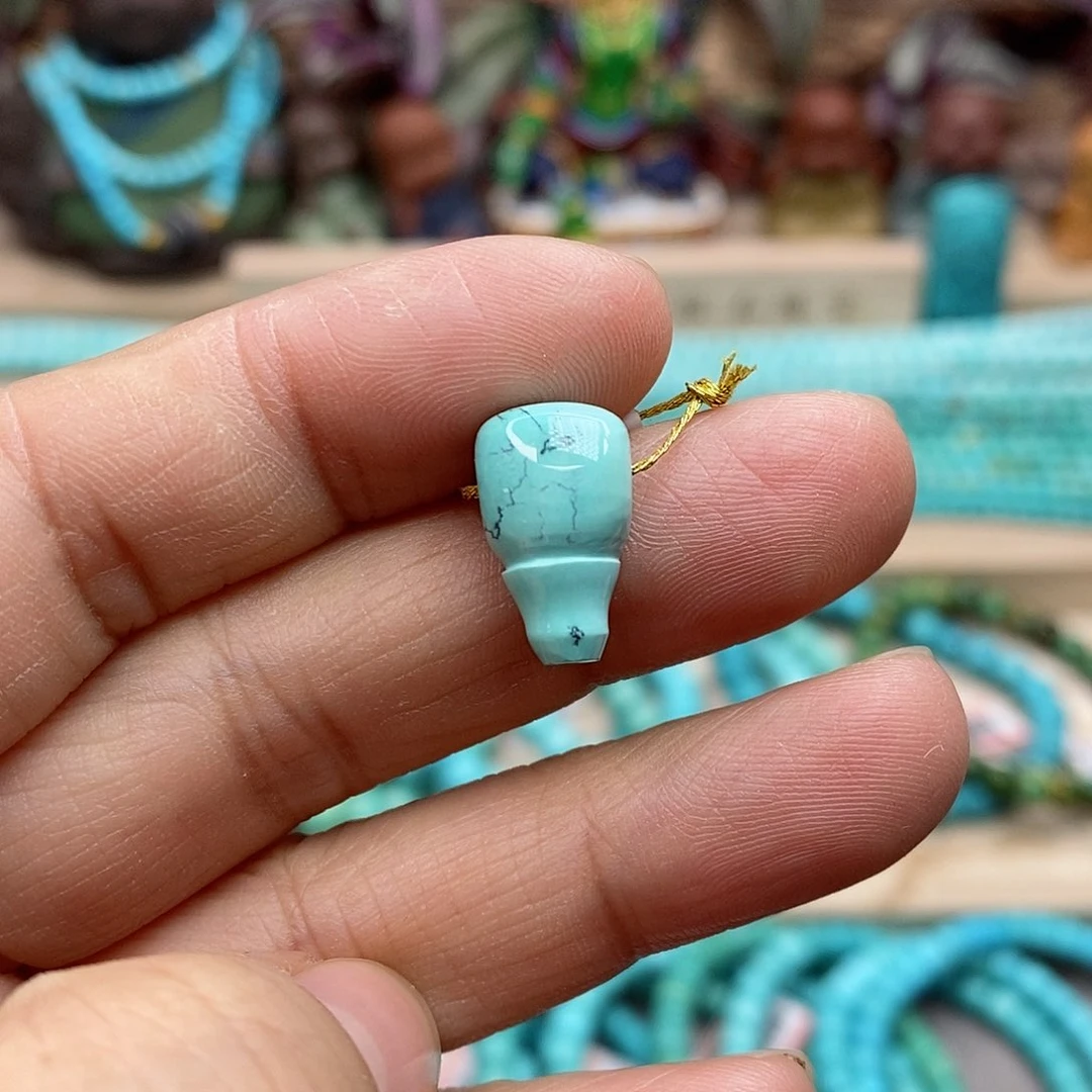 绿松石珠宝奇石未镶嵌