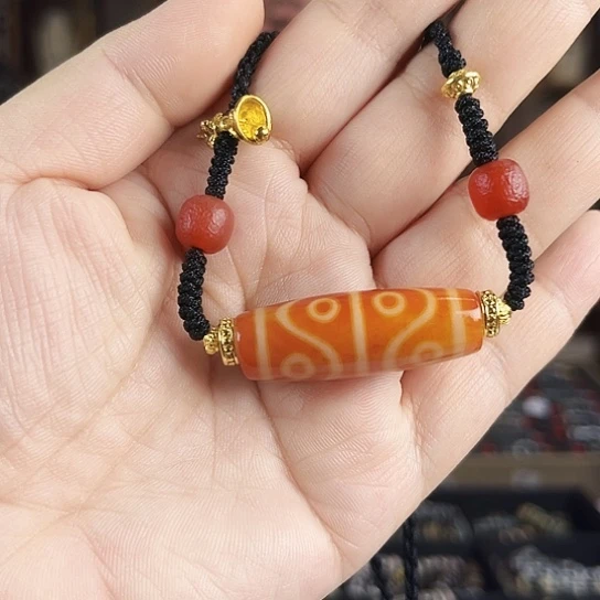 玛瑙/玉髓颈饰合金