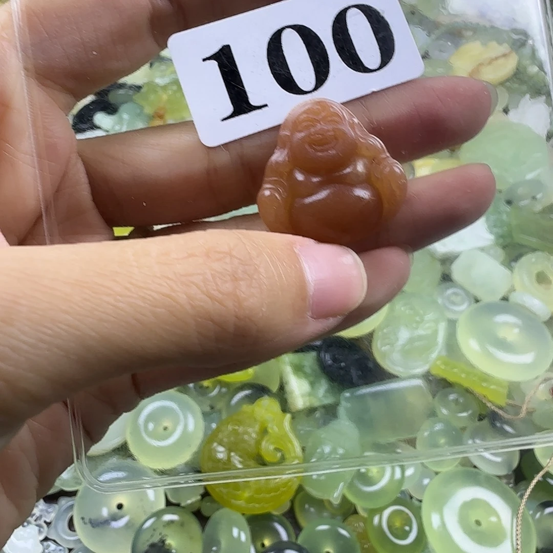 蛇纹石玉未镶嵌岫玉吊坠
