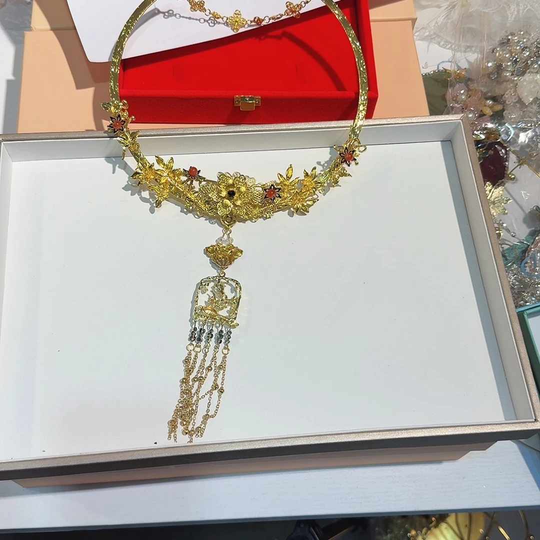 硅胶项链不售后头饰