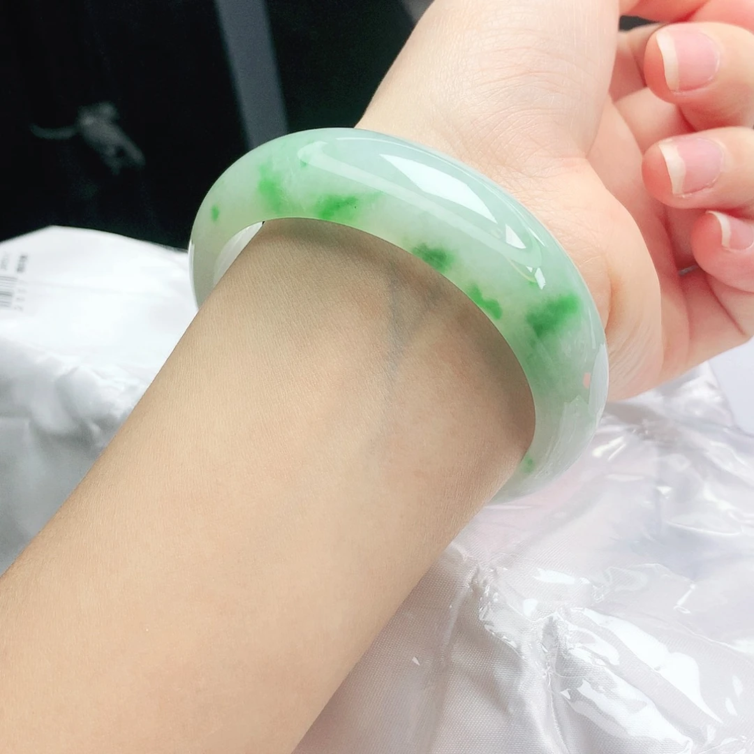 【闪购商品】未镶嵌手镯翡翠缅甸天然a货翡翠