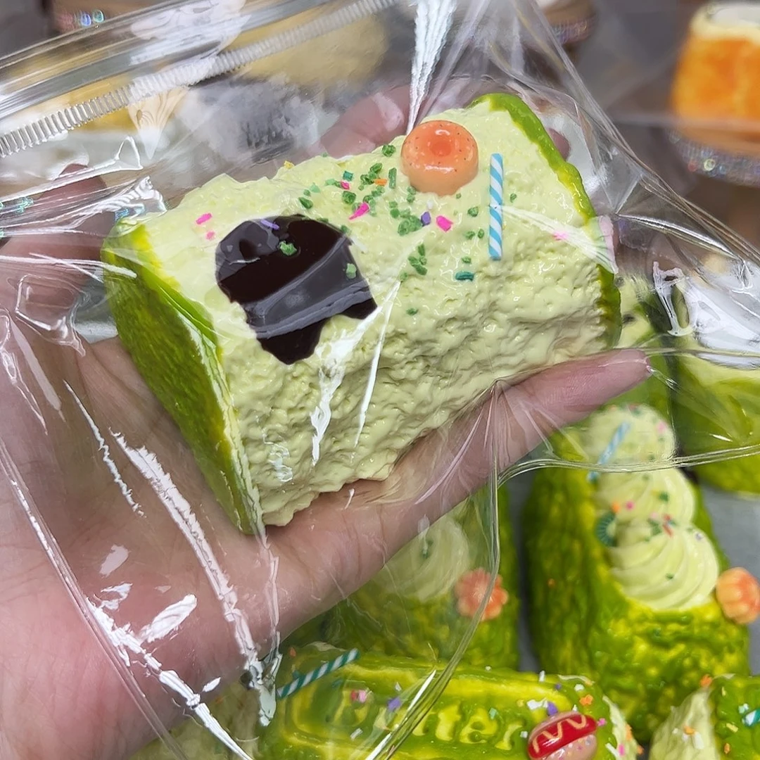 硅胶乳膏抹茶手握吐司195g