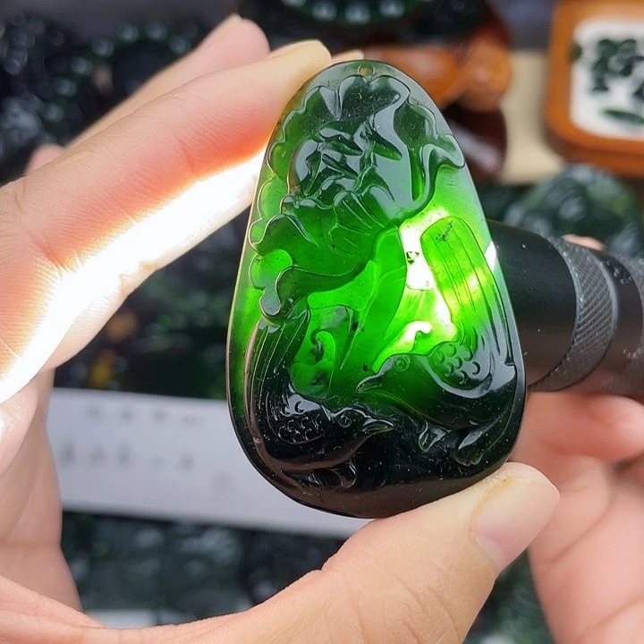 蛇纹石玉未镶嵌手串泰山玉和和美美