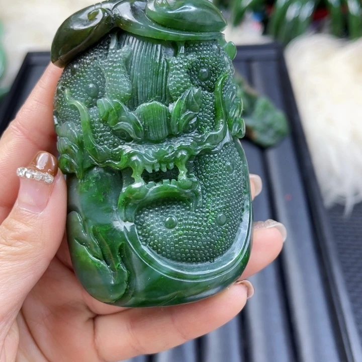 【闪购商品】和田玉（碧玉）把件未镶嵌