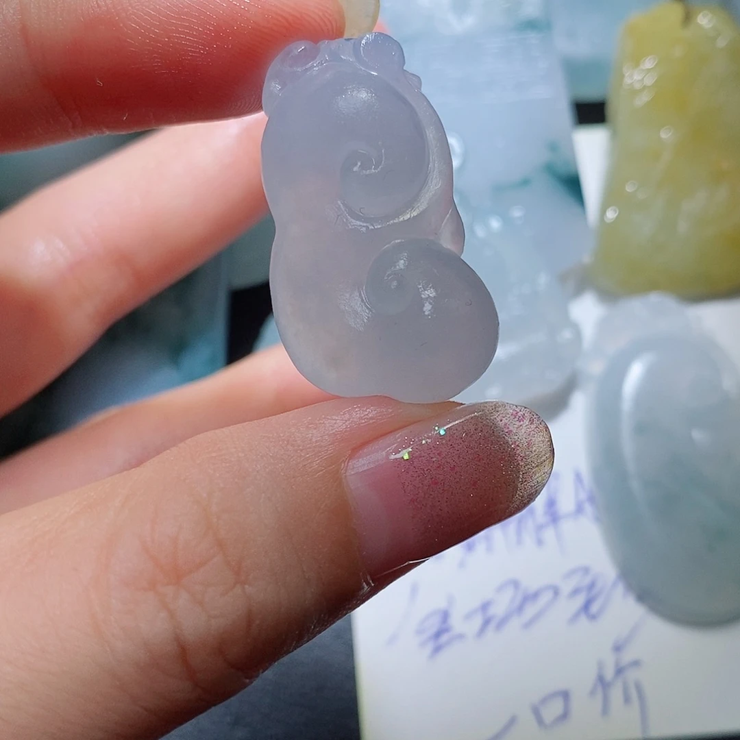 定制翡翠未镶嵌毛货付款后联系客服确认抛光