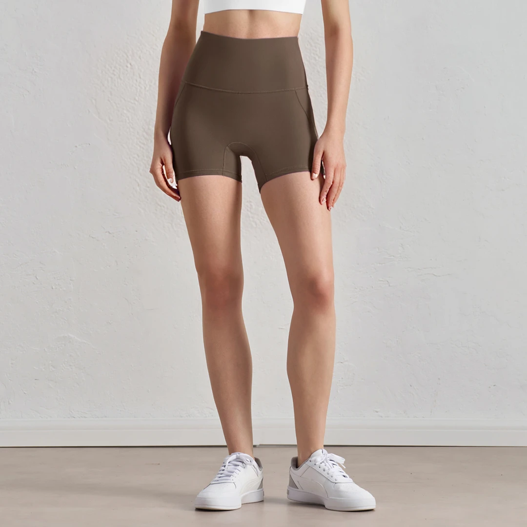 瑜伽短裤女夏季高腰提臀跑步运动骑行裤外穿普拉提训练服健身短裤