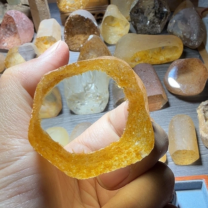 水晶珠宝半成品未镶嵌