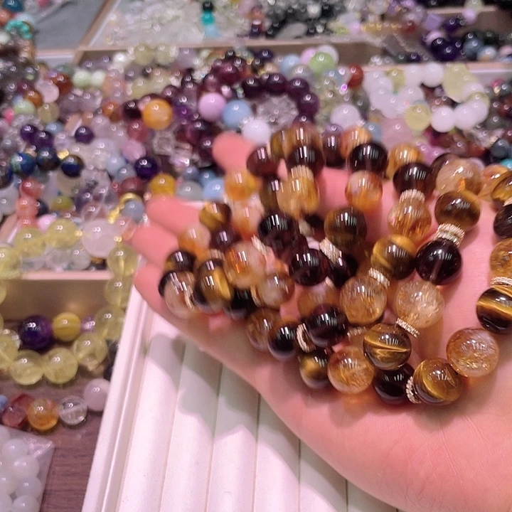 水晶手链未镶嵌大金霸升级版