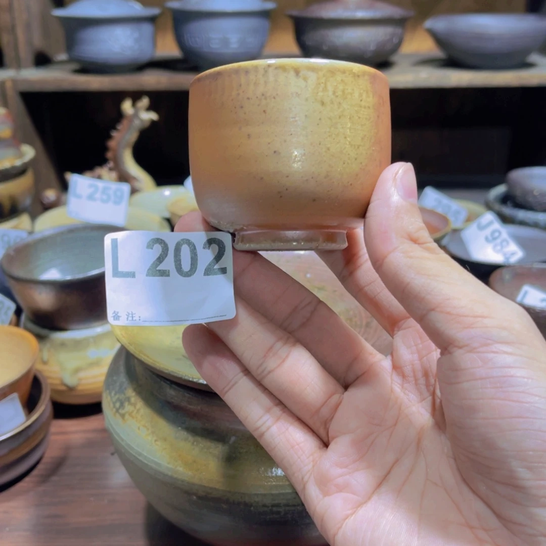 纯手工制作柴烧纯手工制作柴烧杯202