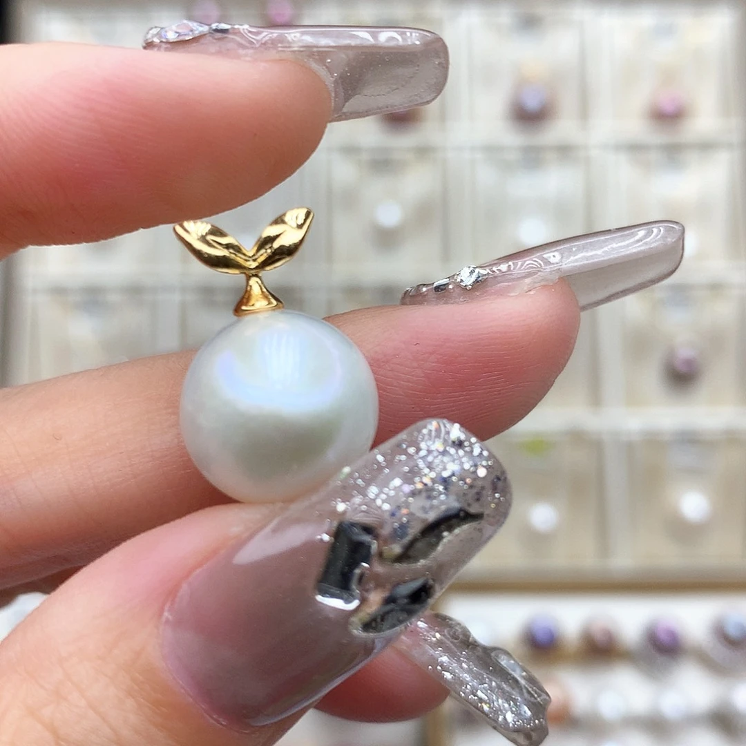 淡水珍珠吊坠(赠链)合金