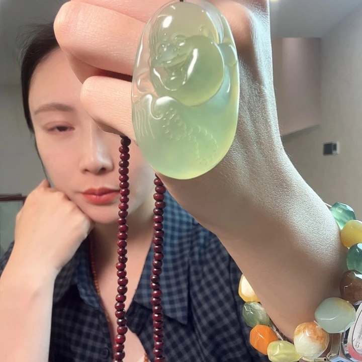 喵***姐未镶嵌手链和田玉（糖玉）