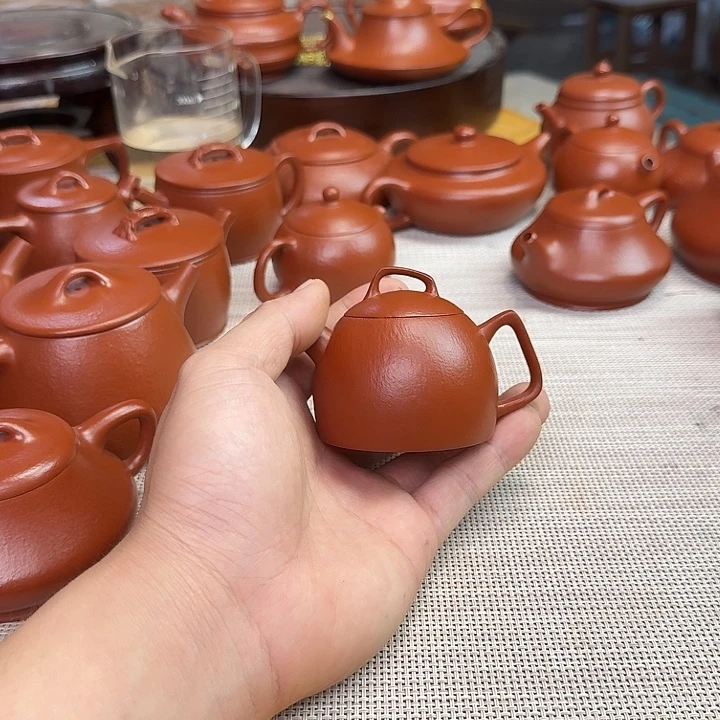 怡***帆紫砂壶全手工制作几何秦权