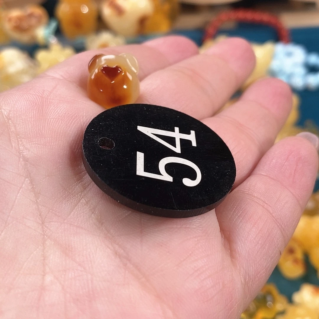 蜜蜡颈饰未镶嵌卡**?裸石