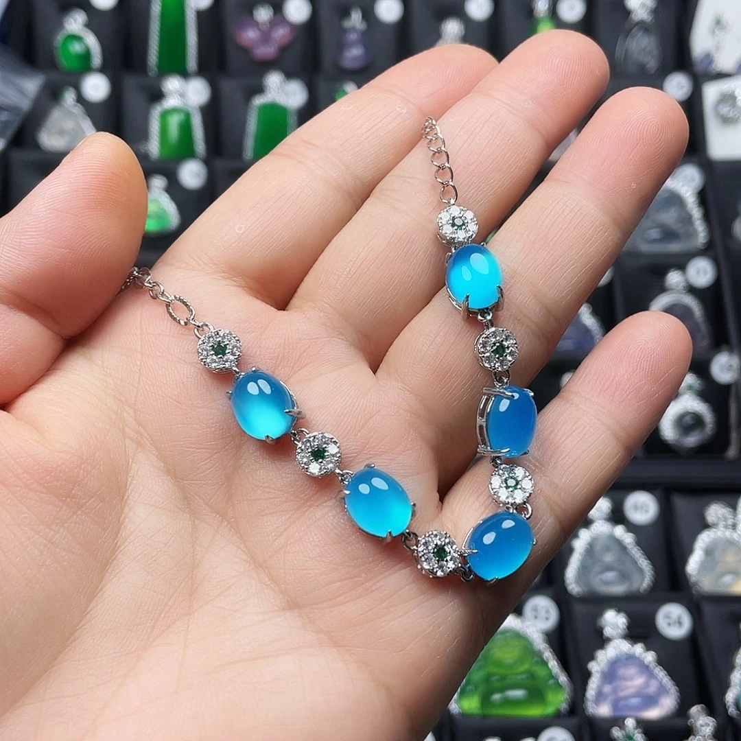 玛瑙/玉髓手链合金