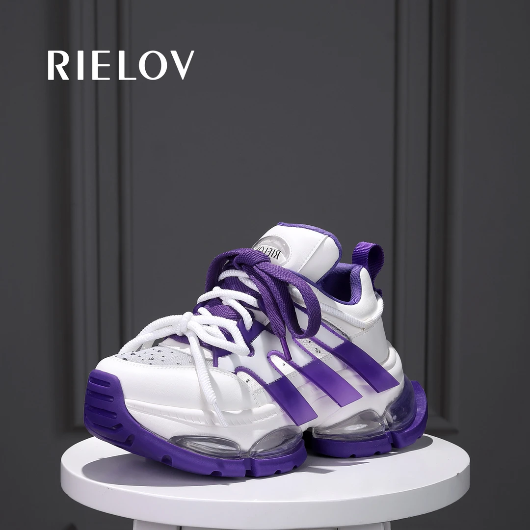 丽丽 RIELOV增高8cm时尚潮流百搭女士休闲鞋25-838