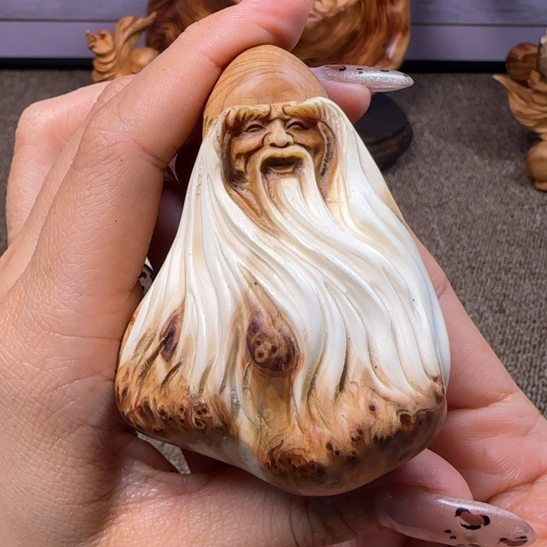 崖柏太行崖柏手把件