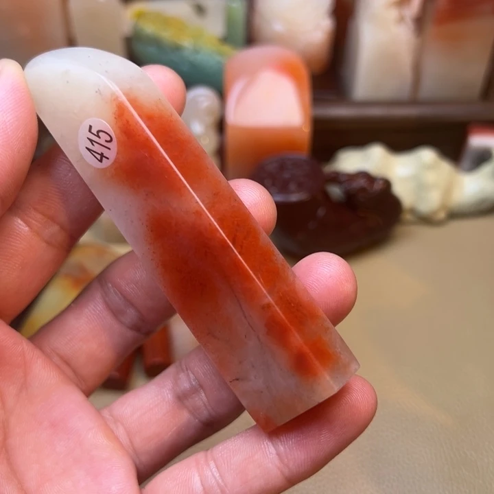 印石寿山石老挝粉地