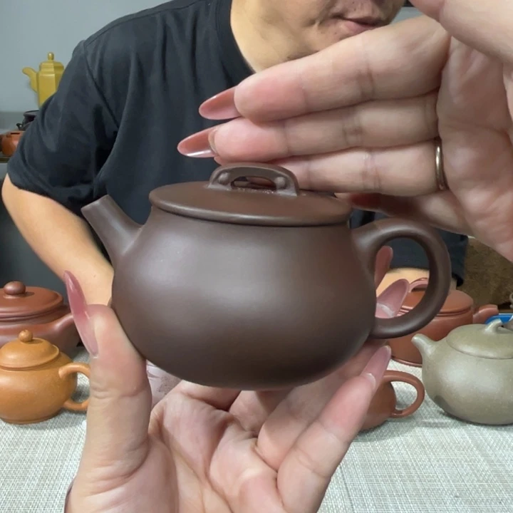 紫砂茶杯宜兴原矿紫砂精品