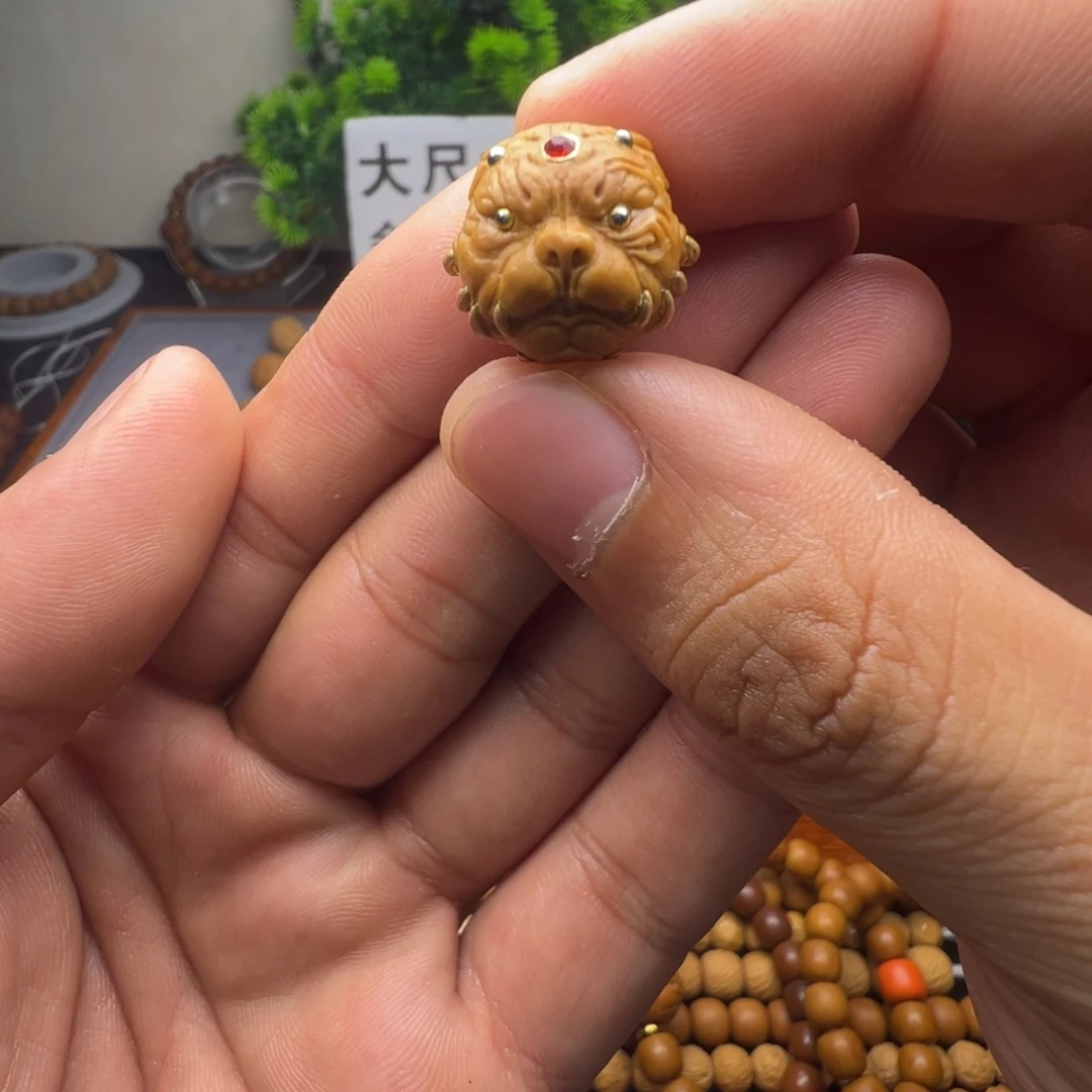 手串猴头核桃微瑕狗王16➕