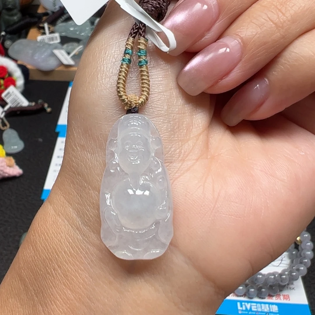 翡翠未镶嵌颈饰天然A货缅甸翡翠
