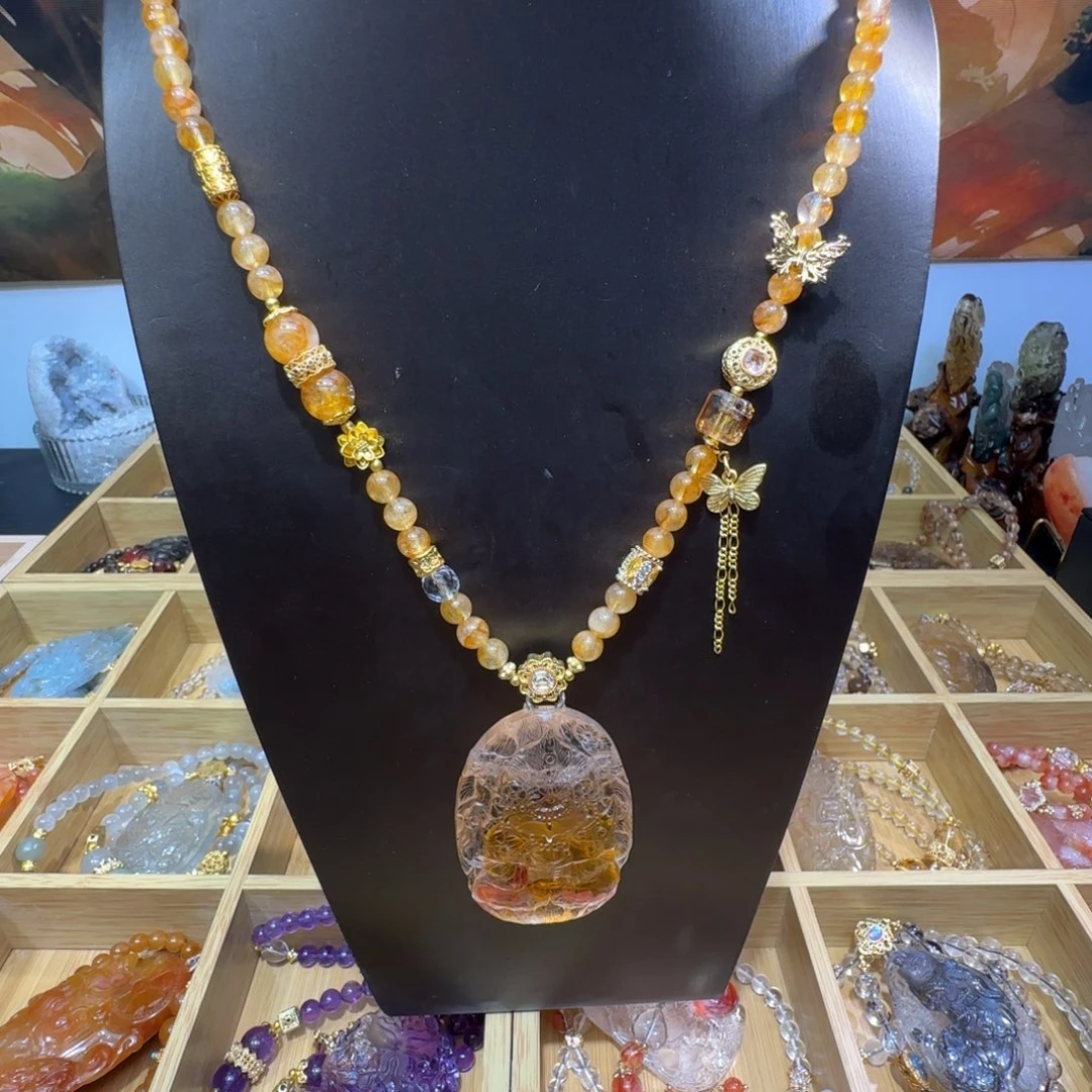 E****颈饰未镶嵌水晶九尾狐