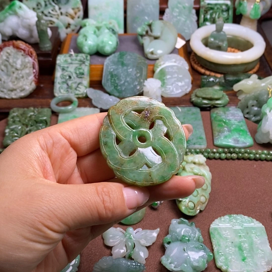 翡翠挂件未镶嵌用****2