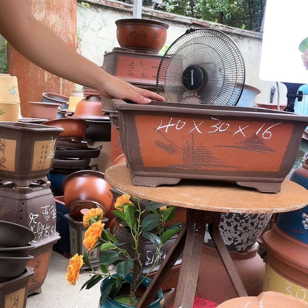 40红马槽花盆紫砂花盆紫砂