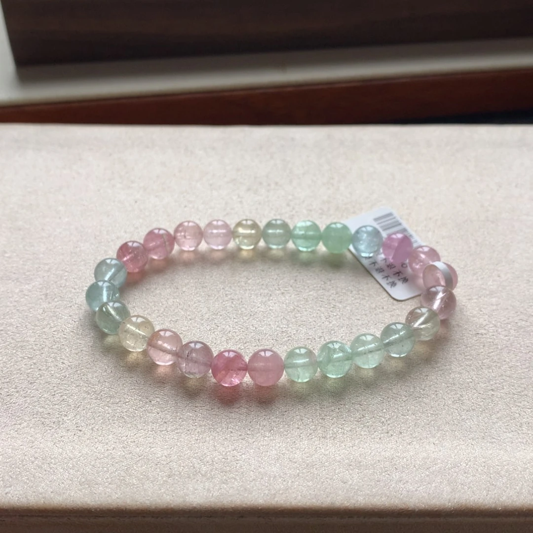 碧玺未镶嵌手链碧玺