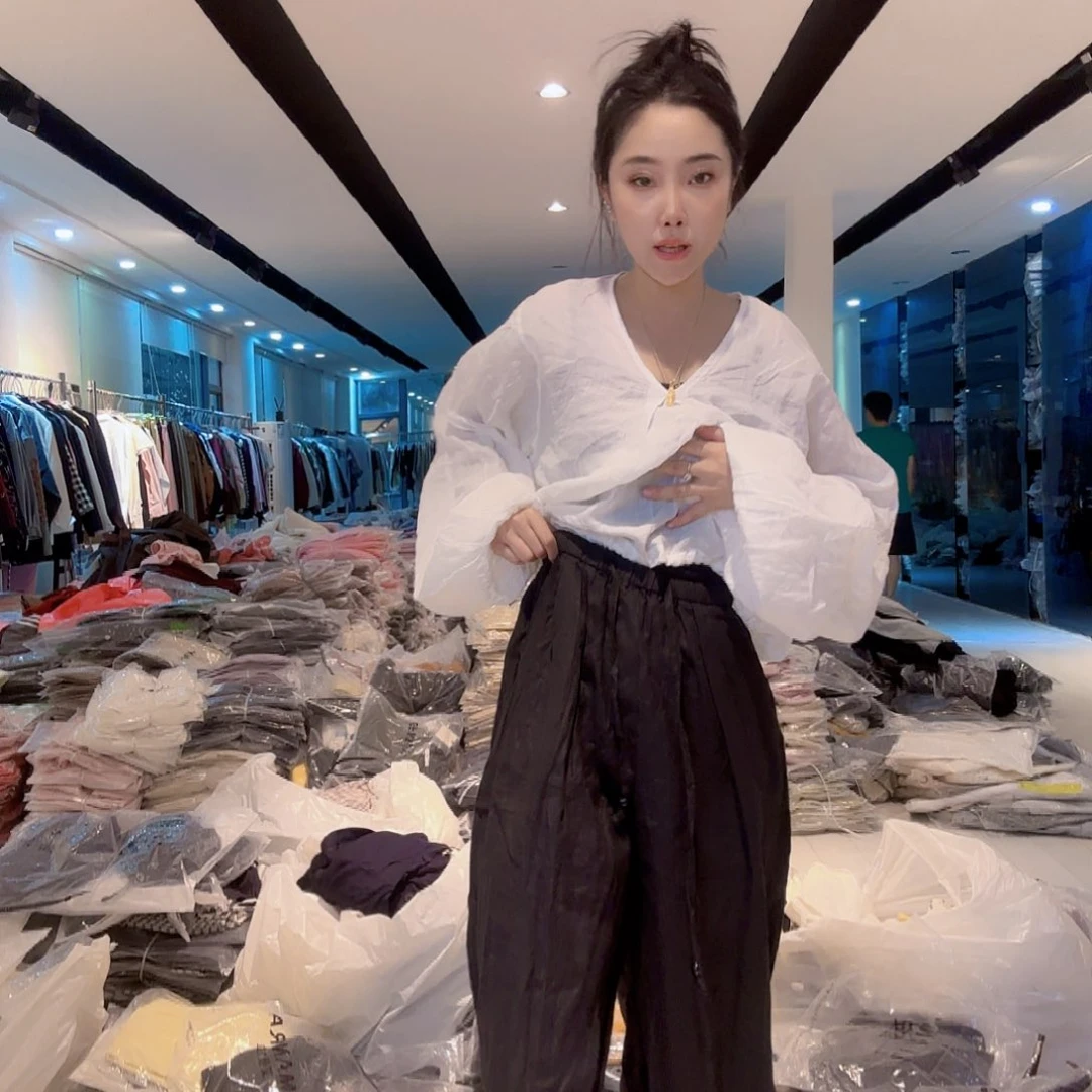 亚麻裤子125斤黑色