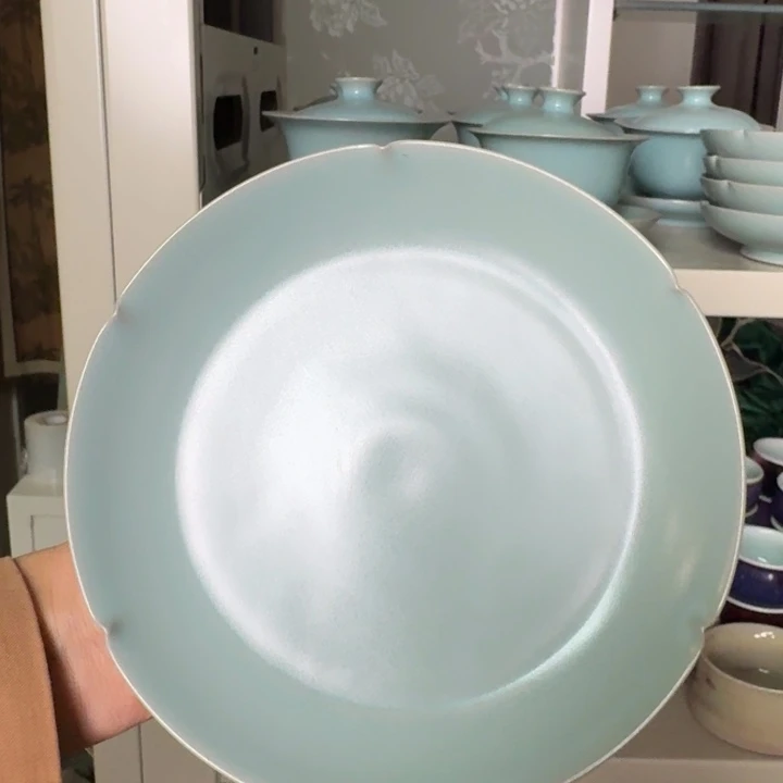 杯纯手工制作花口洗