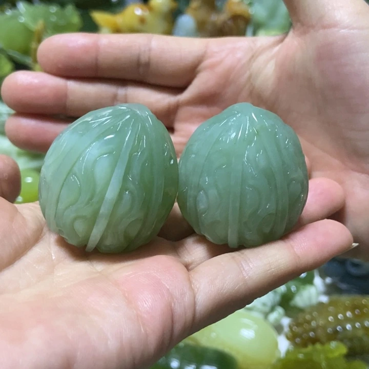 【闪购商品】未镶嵌蛇纹石玉把件